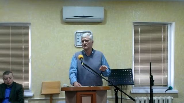 Проповедь"Душевный человек".Пастор Довыденко Виталий Иванович. смотреть онлайн