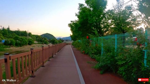 [4K] Walk Gapyung near Seoul in Sunny Day. South Korea Road Trip(Street ASMR) смотреть онлайн