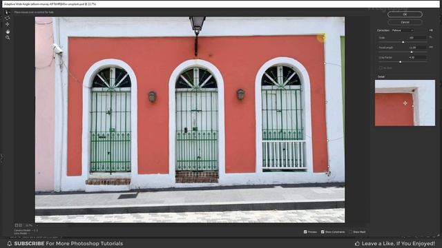 Tip to Fix Perspective Distortion in Photoshop | Photoshop Tutorial смотреть онлайн
