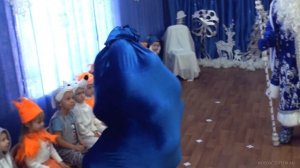 Появление волшебного мешка с подарками на новогоднем утреннике 2022 (версия 2)