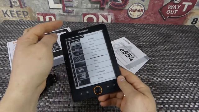 Обзор электронной книги DIGMA E654 на E-ink экране смотреть онлайн