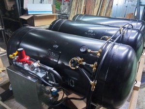 Мобильный газгольдер с испарителем 2023 год