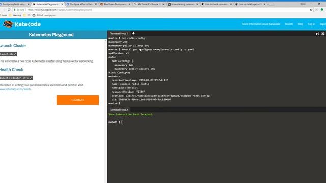 07 Configuring Redis using a ConfigMap смотреть онлайн