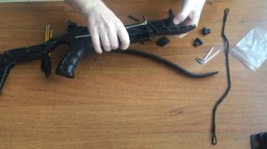 Арбалет Alligator с прикладом (Man Kung TCS-2)