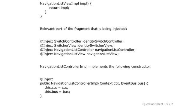 Android : Dagger 2 error: dependency "cannot be provided without an @Inject constructor" while it a смотреть онлайн