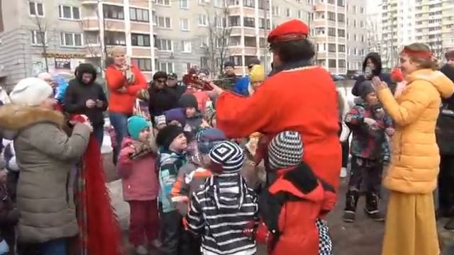 Широкая Масленица в Бутово-парк с Деревянной лошадкой смотреть онлайн