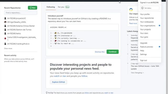 Trabajo Colaborativo usando GitHub y Visual Studio 2022 смотреть онлайн