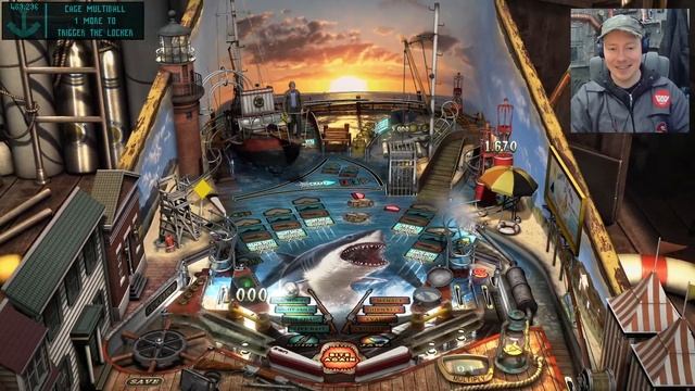 I Lose My Mind Playing the JAWS Pinball Game | Universal Classics Pinball - Part 1 смотреть онлайн