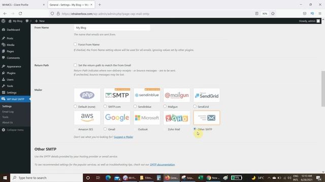 How to Configure SMTP Server in Wordpress? Doctor Hoster Tech Guide смотреть онлайн