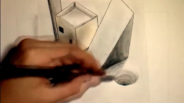 Рисунок карандашом 3D смотреть онлайн
