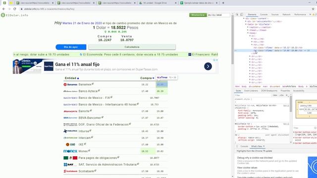Extraer datos de sitios web con Google Sheets (web scraping) смотреть онлайн