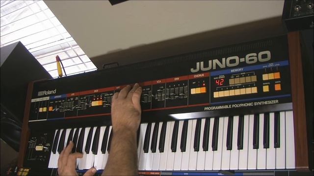 Roland Juno 60 Pad Sweetness!! смотреть онлайн