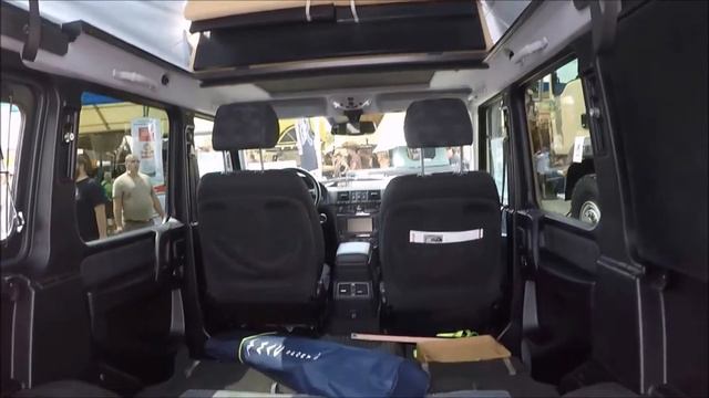 MERCEDES BENZ G CLASS W463 WITH CAMPTOP S5 BY ORC EXPEDITION VEHICLE CAMPER ! WALKAROUND + INTERIOR смотреть онлайн