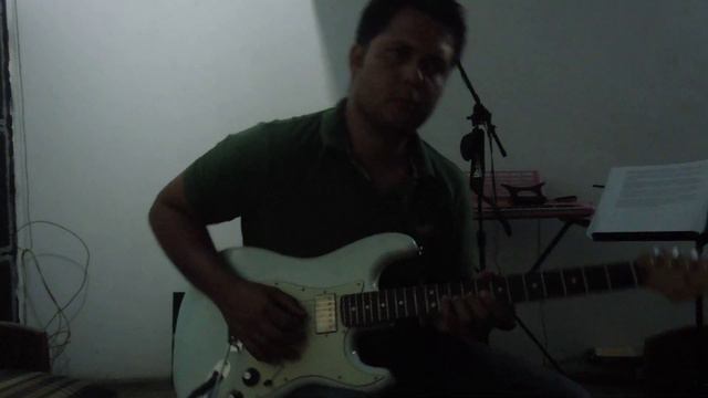 Improvisación con base Fusion - Fender Stratocaster Blacktop смотреть онлайн
