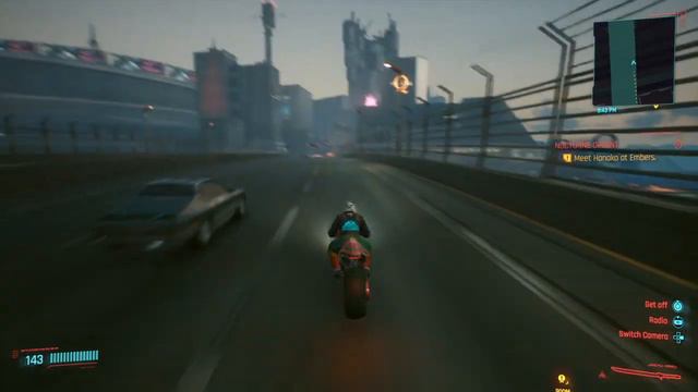 Cyberpunk 2077 - Speed Testing the Yaiba Kusanagi CT-3X - Top Speed 190MPH смотреть онлайн
