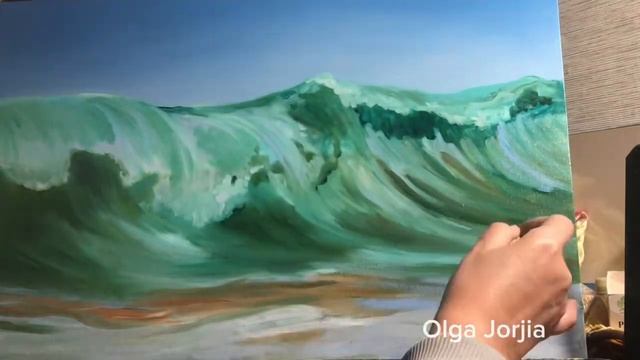 Часть 1 процесс работы над картиной #живопись #процессработы #painting #рисование #artwork #картина смотреть онлайн