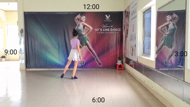 L’amour C’est Pour Rien Tango Tutorial Line Dance (Improver) - Vy's Linedance смотреть онлайн
