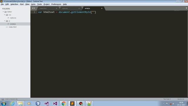 Live HTML CSS Editor using javascript