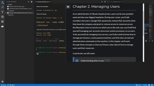 Linux in Docker on Windows смотреть онлайн