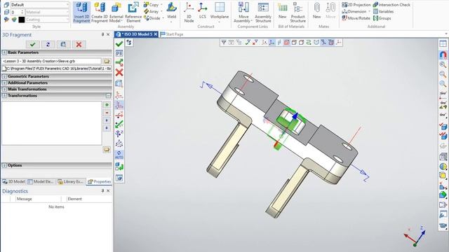 T-Flex CAD v17 - Part 3, 3D Assembly Creation смотреть онлайн