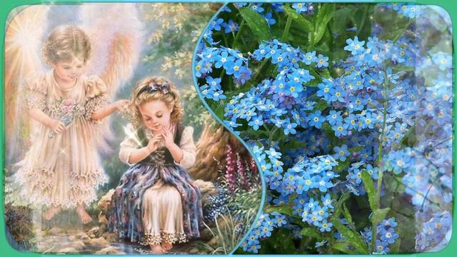 С днём Ангела, Елена! Красивая открытка к Именинам. смотреть онлайн