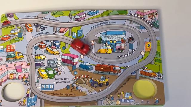 Peek Inside - "Pull-Back Busy Car Book" by Stefano Tagnetti - Usborne Books & More смотреть онлайн
