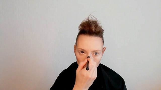 Креативный макияж для фотосессии, акцент на брови Art photo make up смотреть онлайн