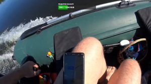 Покатушка на моторе Ниссан Марин 9.8 2Т / Тест максималки и выхода на глиссер