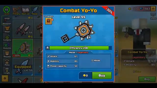 EVERY THING UNLOCKED(HACK PIXEL GUN ORIGINAL VIDEO CLASH WITH WOLF) смотреть онлайн