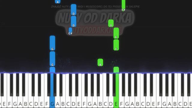 🎹 Don't Start Now (Dua Lipa) - Piano Tutorial (łatwa wersja) 🎵 NUTY W OPISIE 🎼 смотреть онлайн