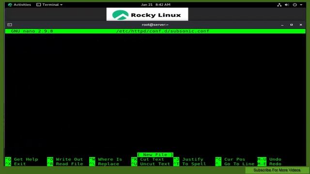 How To Install Subsonic Media Server with Apache On Rocky Linux 8.5 смотреть онлайн