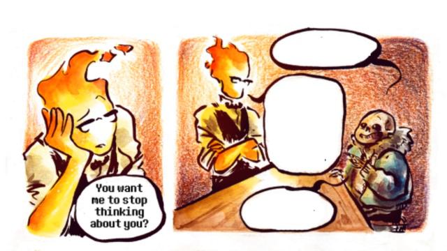 Going to Grillby's (Undertale comc) смотреть онлайн