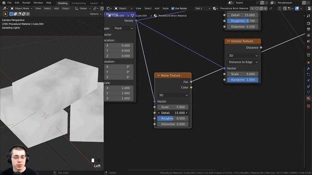 Procedural Brick Material ? (Blender Tutorial) смотреть онлайн