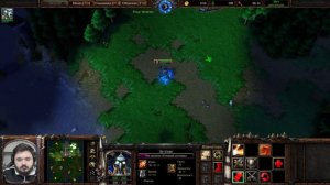 Wanderbraun снова против застройки, но НЕЖИВОЙ застройки!!! Warcraft 3 1X1