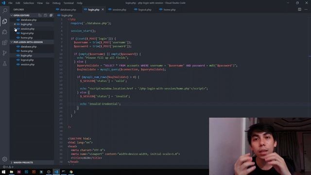 [TAGALOG] PHP Tutorial Part 7 - How to create login with session смотреть онлайн