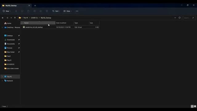 Task50 | How to use the mysql command line client to restore a backed up a database. | JavaInstitut смотреть онлайн