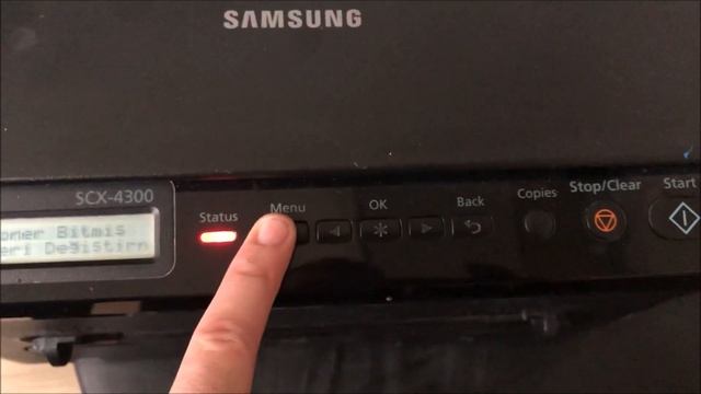 Reset Samsung SCX 4300. Samsung Scx-4300 Toner Reset