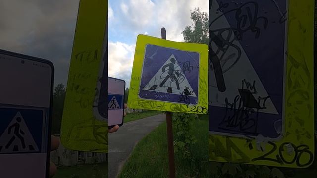 Реакция пешеходного знака на пешеходный знак смотреть онлайн