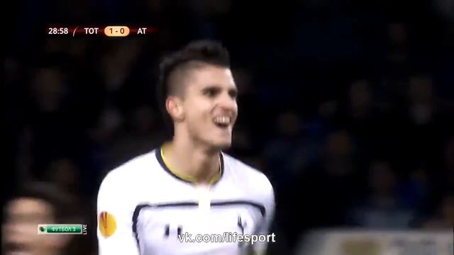 Erik Lamela Amazing Rabona Goal vs Asteras Tripolis смотреть онлайн