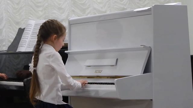 И.Беркович. 2-й концерт. Исполняет Рада Гулевская, 7 лет. смотреть онлайн