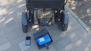 Тестируем АКБ LiFePo4 24v 25Ah в инвалидной коляске Ortonica Pulse 150