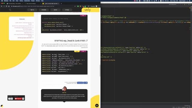Savvy Blog- Remove junk Wordpress head tag смотреть онлайн