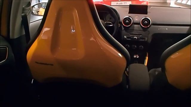 2015 Audi S1 SP- vegas yellow with quattro exterior styling package (walkaround) смотреть онлайн