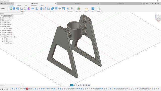 Fusion 360 - 3D Print basics! - Novox support frame (2022) смотреть онлайн