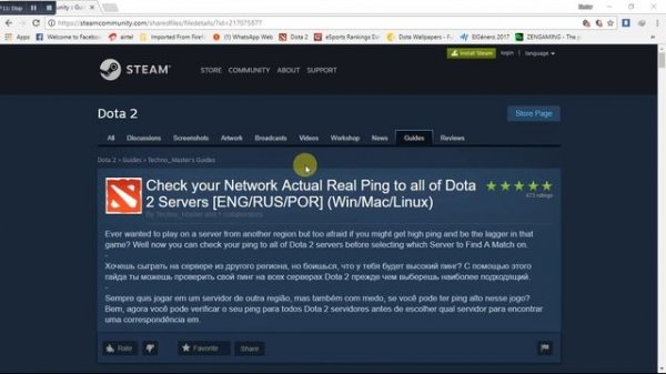 How to do Ping Check or Ping test or Steam Server Ping Check or IP Address Find!