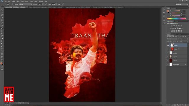 Mersal Poster Design l photoshop 2017 l TSL l Vijay l Rahman l Atlee. смотреть онлайн
