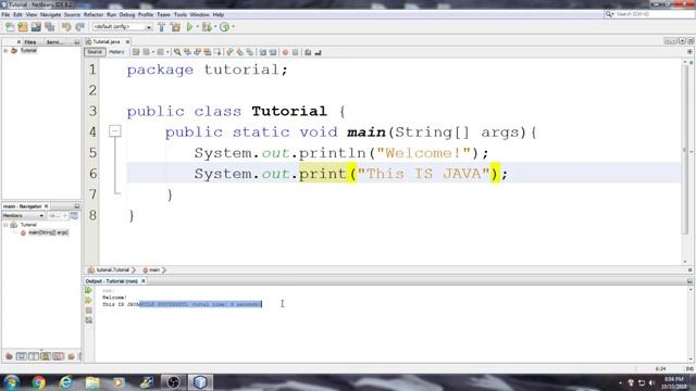 Beginning Java Tutorial: 4 println() and print() смотреть онлайн