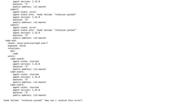 Ubuntu: Installing ceph and ceph-osd charms on same machine? смотреть онлайн