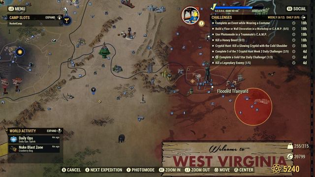 Fallout 76 Cryptid Hunt Event Challenge - Day 3 - Kill A Glowing Cryptid With The Cold Shoulder смотреть онлайн