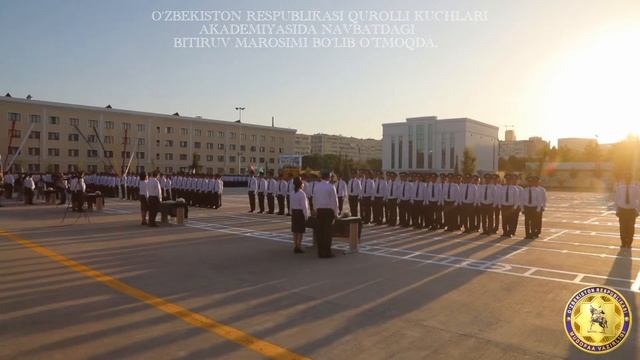 O‘zbekiston Respublikasi Qurolli Kuchlari akademiyasida navbatdagi bitiruv marosimi bo‘lib o‘tmoqda смотреть онлайн